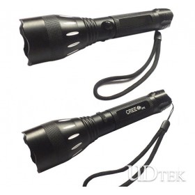 New type Cree Deep light cup XPE flashlight rechargeable LED light UD09039 